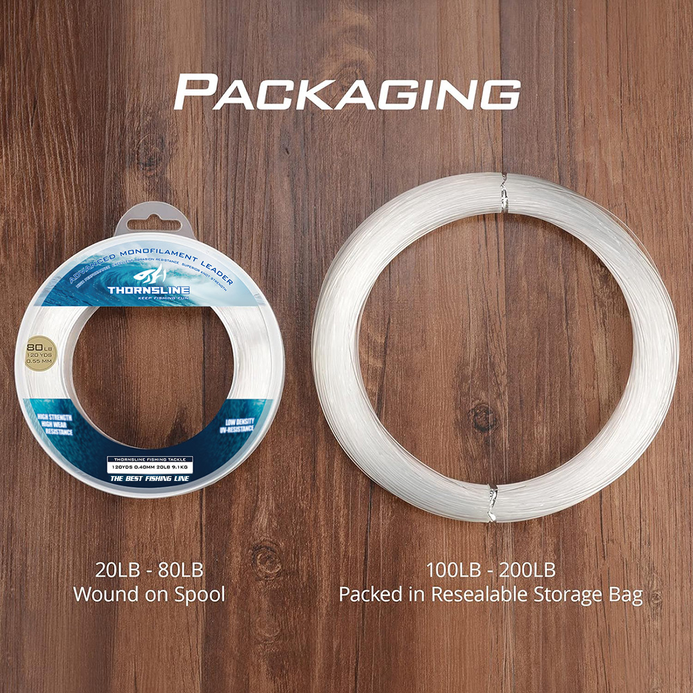 Thornsline 120M 200LB Monofila - Ice Fishing Line 评论和价格