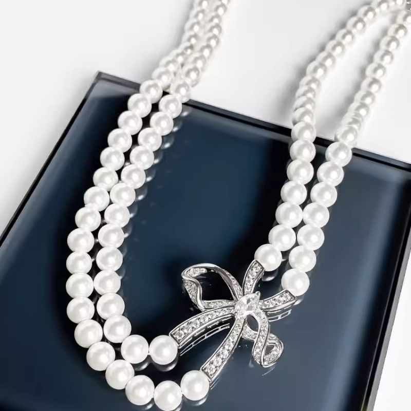925 Sterling Silver Two Lines  - Freshwater Line 评论和价格