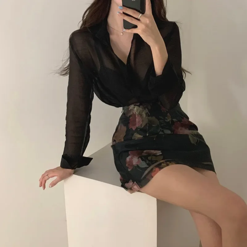 Elegant Women 2 Piece Sets Bla - Fly Line 评论和价格