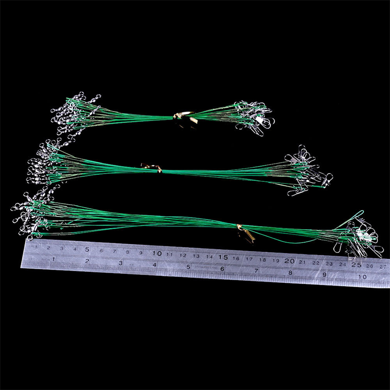 20PCS Anti Bite Steel Wire Lea - Leader Line 评论和价格