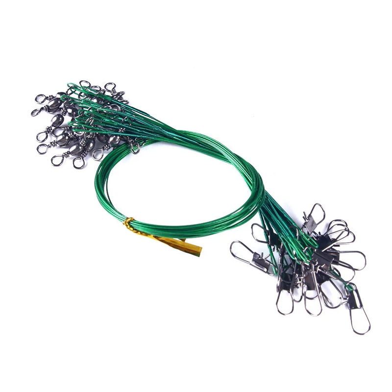 20PCS Anti Bite Steel Wire Lea - Leader Line 评论和价格