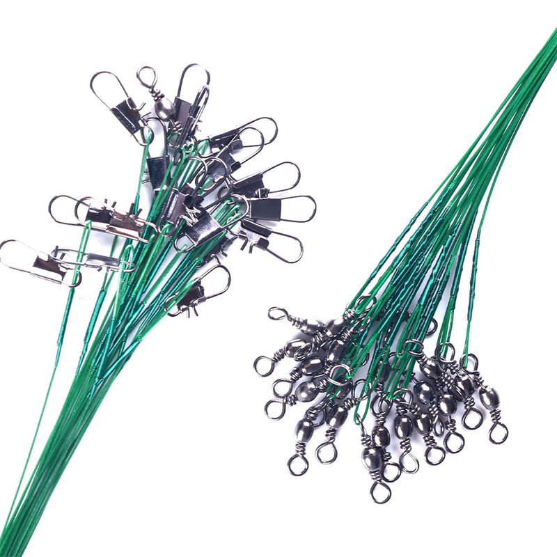 20PCS Anti Bite Steel Wire Lea - Leader Line 评论和价格