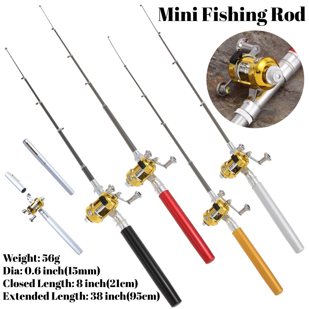 Outdoor Mini Fishing Rod Porta - Penn Reel Fierce 评论和价格