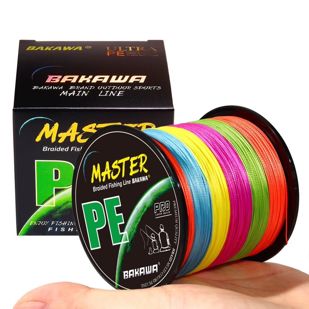 BAKAWA 4 Strands Braided PE Fi - Ice Fishing Line 评论和价格